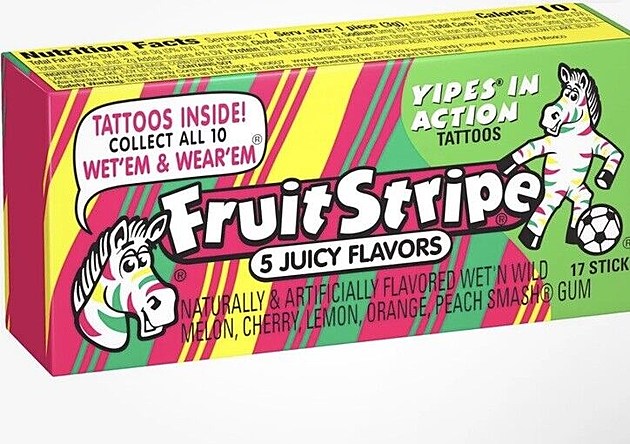 fruit stripe gum